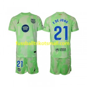 Fußballtrikots FC Barcelona F DE JONG 21 Kinder 2024-2025 Kurzarm 3rd trikot kaufen
